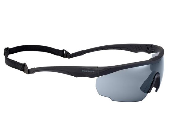 OPC Tactic Hawk 2.2mm Matt Black / Smoke Safety Glasses (5906718283085) |  OKULARY | SHARG.PL