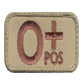 Rothco O Positive Blood Type Patch