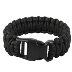 ROTHCO BLACK W/ REFLECTIVE PARACORD BRAC