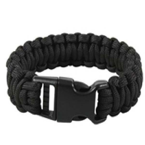 ROTHCO BLACK W/ REFLECTIVE PARACORD BRAC