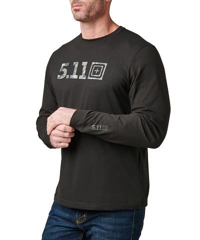 CAMO LOGO FILL LS TEE