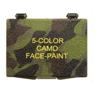 rothco 5 color woodland face paint compact