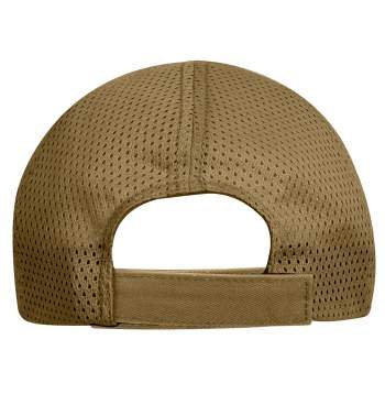 rothco mesh back tactical cap coyote brown
