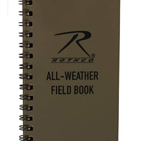 rothco all weather note book 8.5"x11"