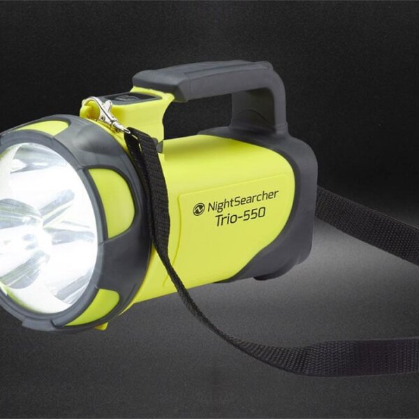 trio 550 rechargeable searchlight