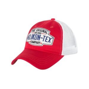 trucker logo cap cotton twill