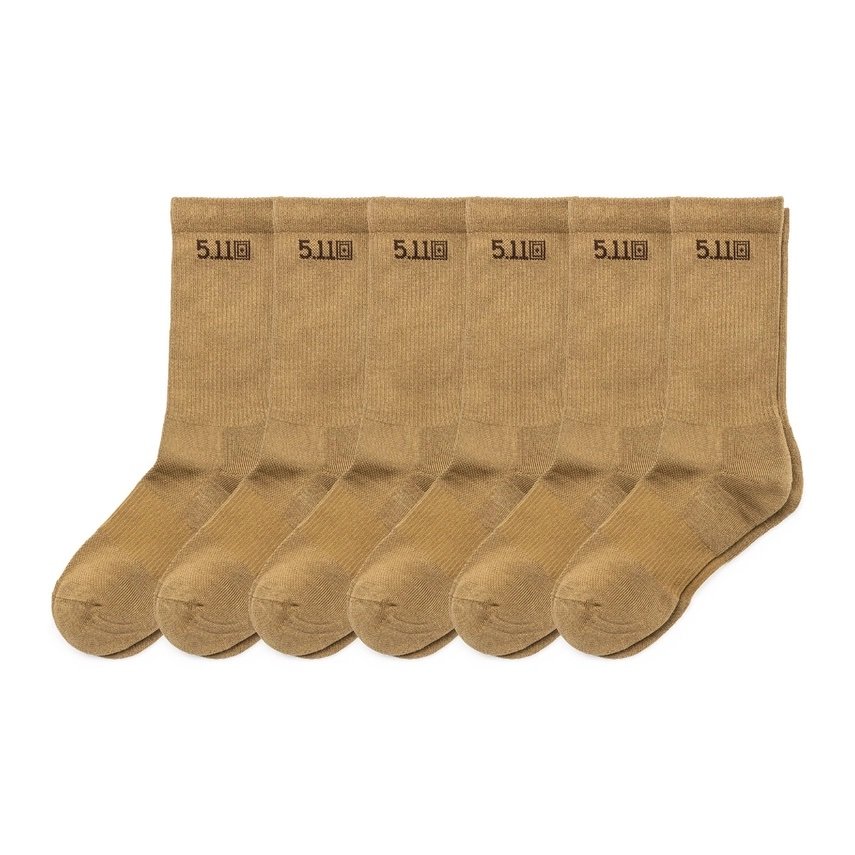 Duty Ready Basic Crew Socks (6-Pack) - الصورة 2